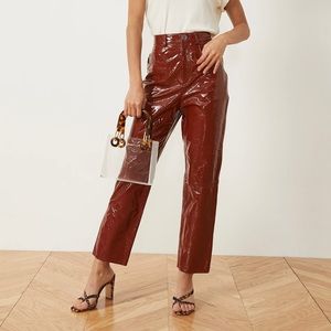 LPA PANT 417 IN WARM BROWN